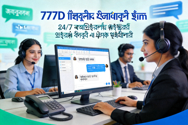 777D গ্রাহক সাপোর্ট টিম — ২৪/৭ বাংলাদেশি ভাষায় লাইভ চ্যাট ও ফোন সাপোর্ট